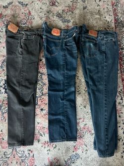 Levi’s jeans Bundle 505,514, 559 33x30/32
