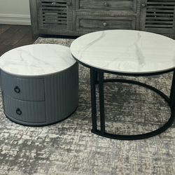New Nesting Coffee Table With Side Table