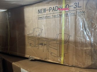 2 Chairs And 1 Table 