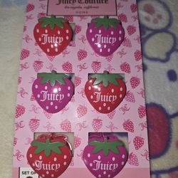 Juicy 🍓🍓Couture food clips
