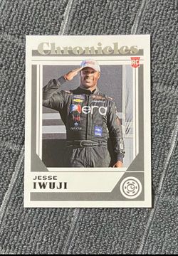 Jesse Iwuji NASCAR Rookie Card
