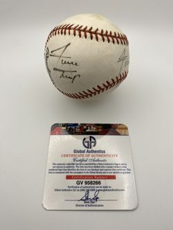 Autographed COA MLB Signed Baseballs (Multiple) SEE DESCRIPTION