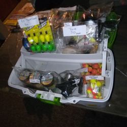 Tackle Box Full Of Items