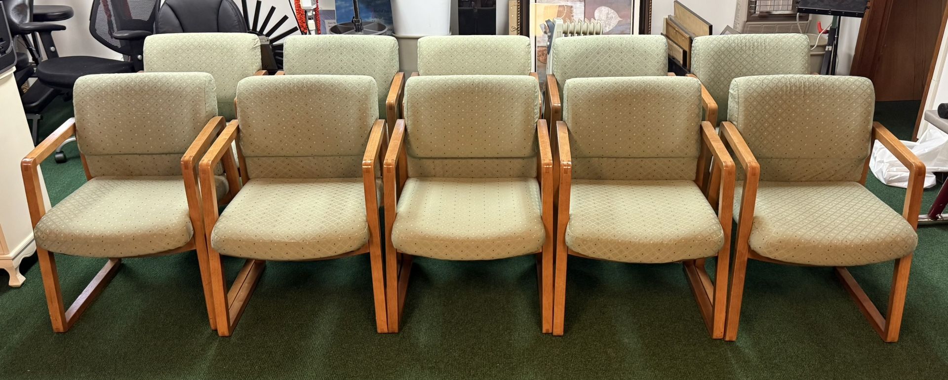 (10) Office Reception Chairs