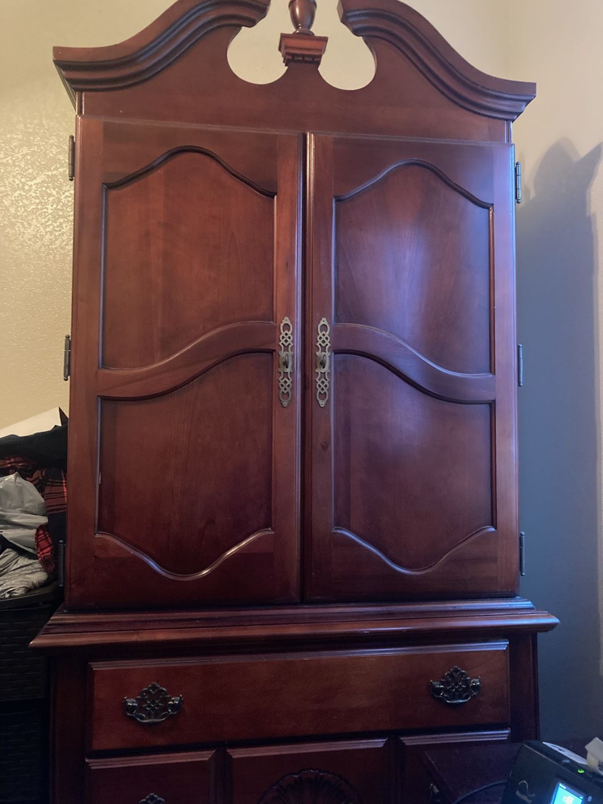 One of a kinda Vintage Entertainment center