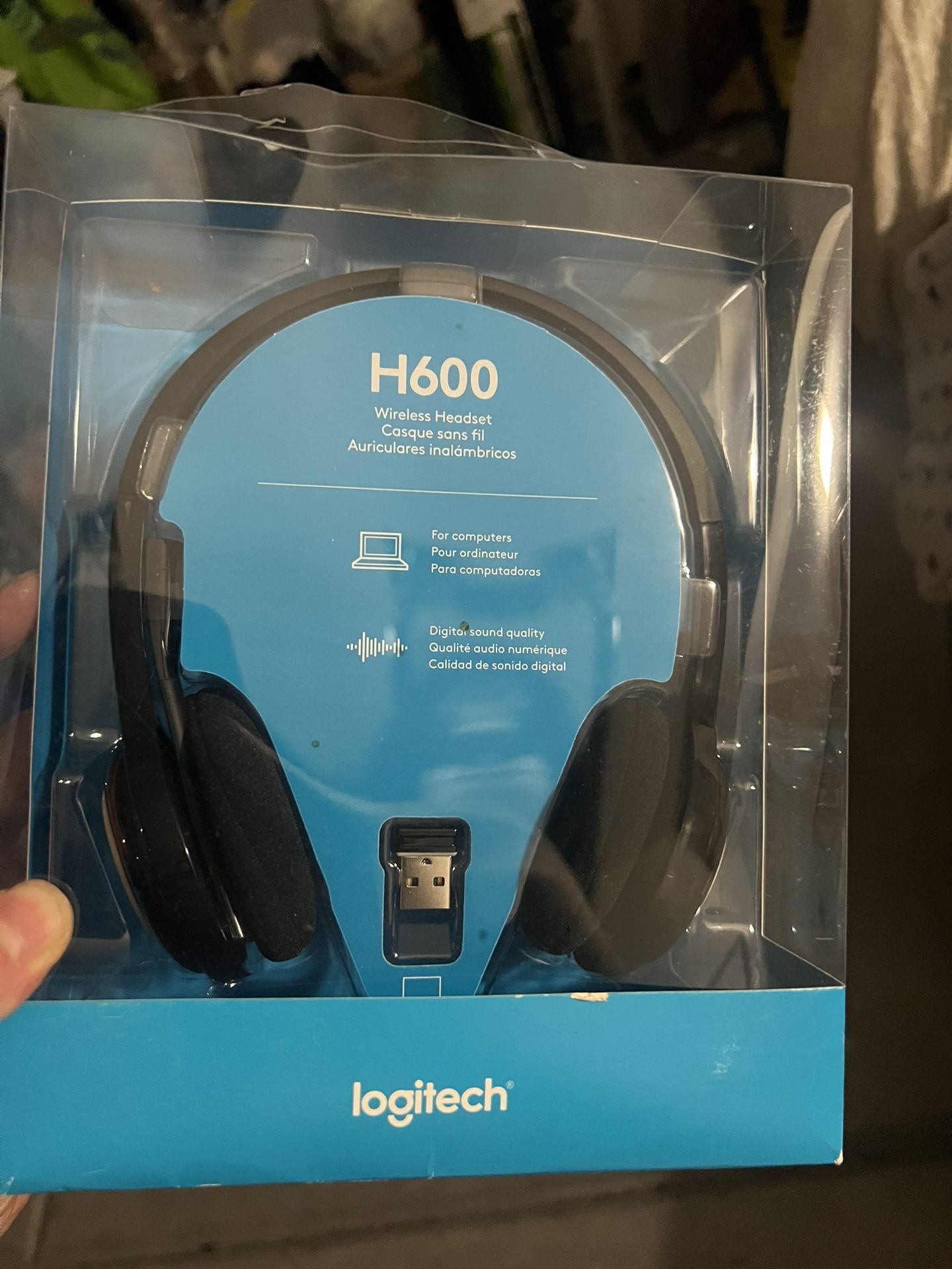 New Logitech H600 Wireless Headset