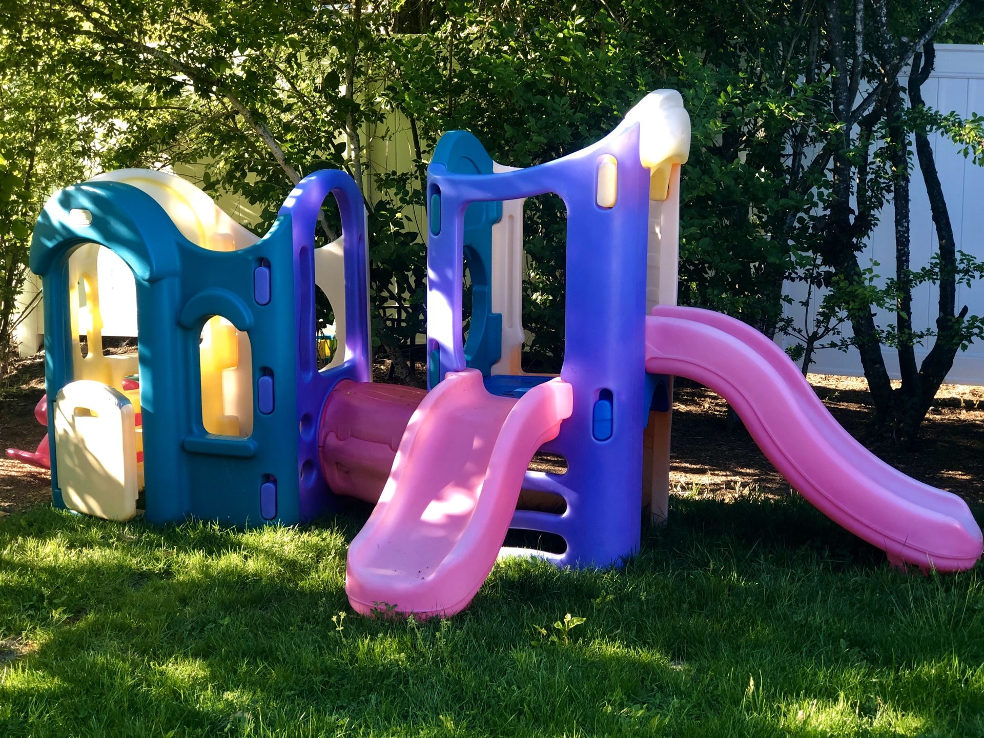 Little tikes, 8 in 1 adjustable climber/play set/slide/playground•• for