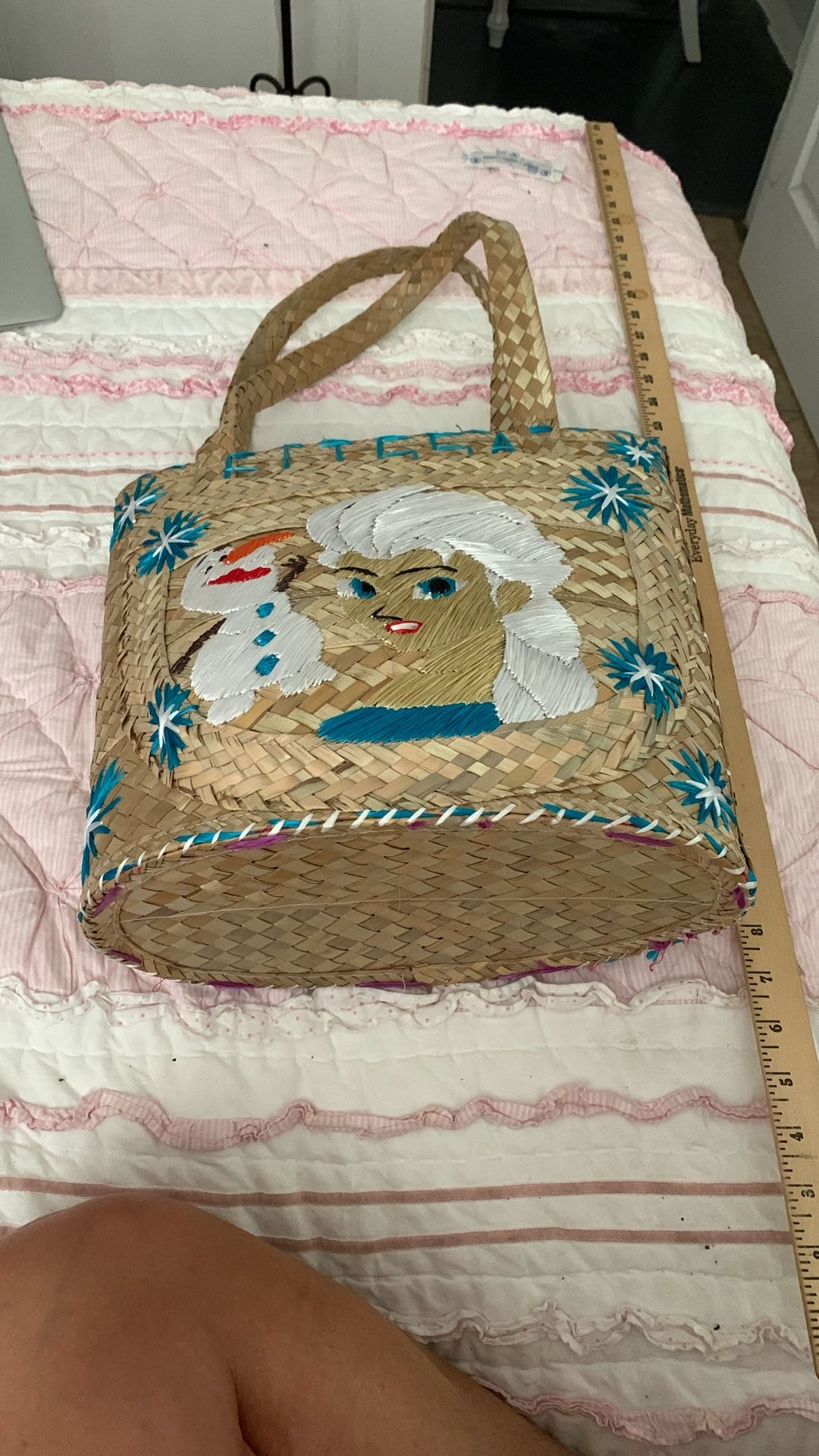 Disney Frozen Straw Bag Frozen 