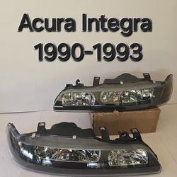 Acura Integra 1990-1993 Headlights 