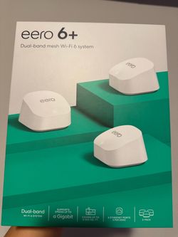 Eero 6+ WiFi System 3 Pack