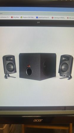 Klipsch ProMedia Speakers and Sub