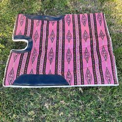 Pink Western Saddle pad 