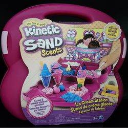 Kinetic Sand Scents, Ice Cream Station Playset, NIB