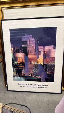 Framed Museum Poster