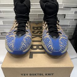 Adidas Yeezy Basketball Knit Slate Azure Men’s Size 10.5 VNDS Sneaker Kanye West