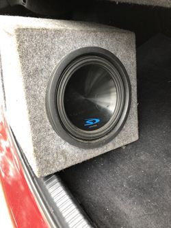 Alpine Subwoofer/JL Amp
