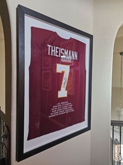 Joe Theismann Authentic Framed Jersey