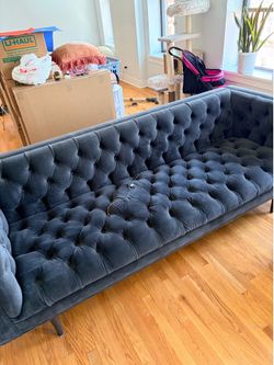 Joybird Velvet Couch