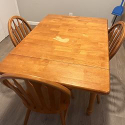 Solid Wood Dining Table 