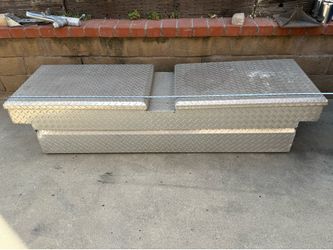 Husky Stainless steel truck storage box