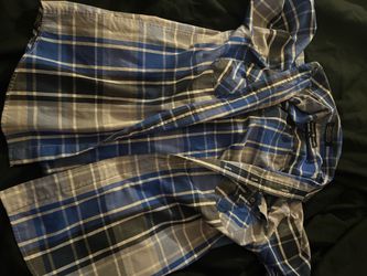 Beverly hills polo club plaid button up size s