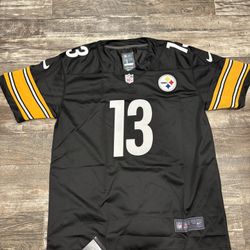 Rico Dowdle (sz Below) Black Pittsburgh Steelers Football Jersey