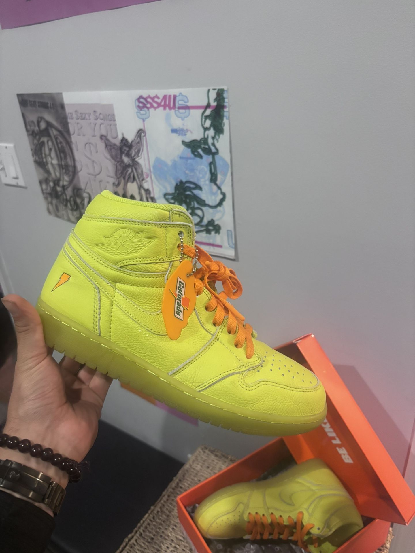 Jordan 1 Lime Gatorade