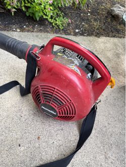 Homelite Leaf Blower in fair shape, starts but won’t stay running. Good compression.