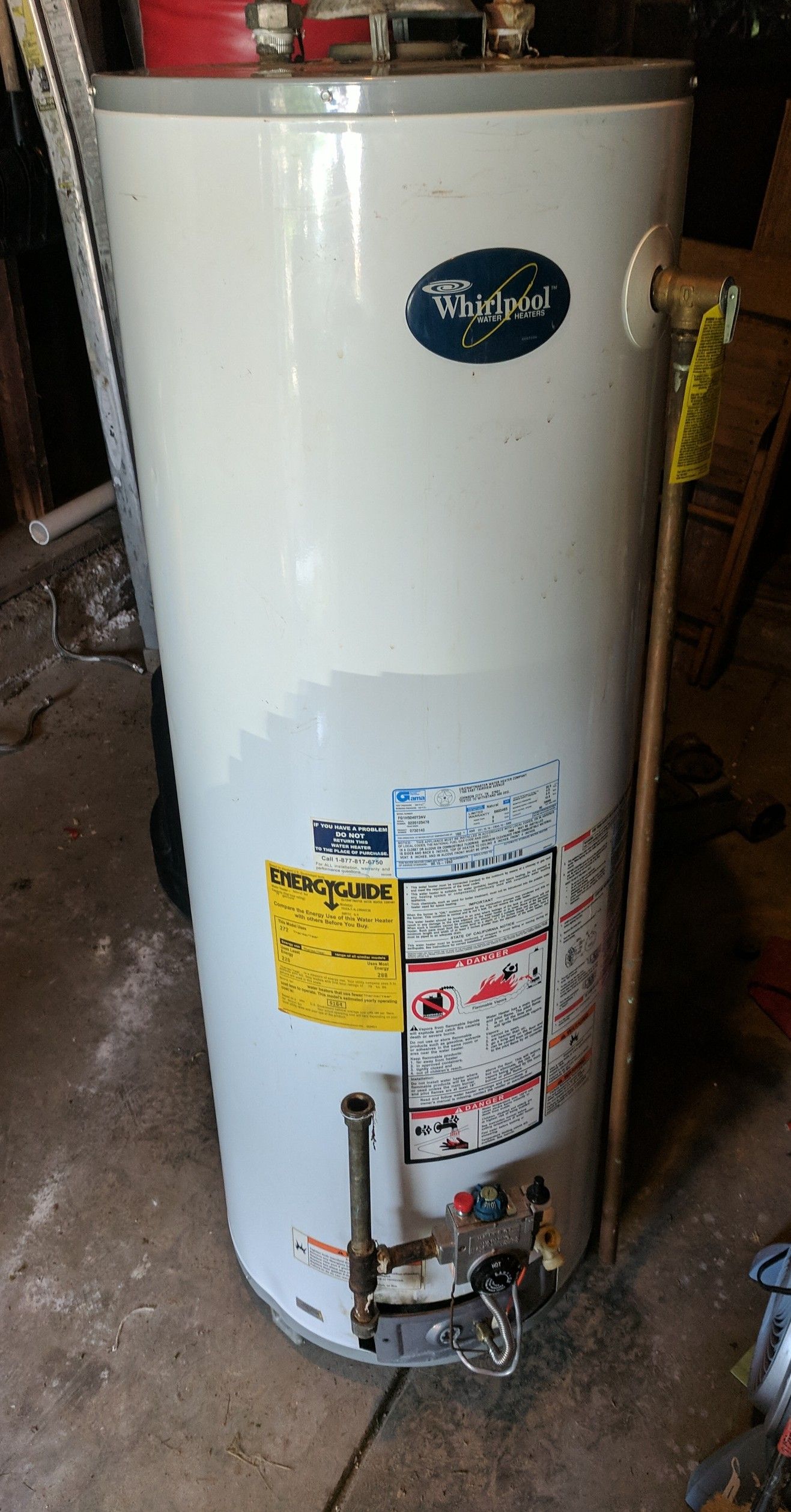 For Sale 2- Used (but working) Hot Water Tanks