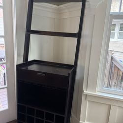 Crate and Barrel Sloane Leaning Wine Bar