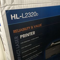 Brand New Printer! Efficient B&W toner 