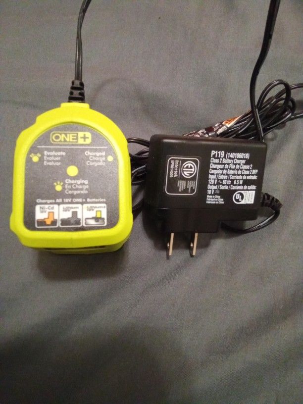 Ryobi 18 Volt One+ Battery Charger P119 $13 Obo