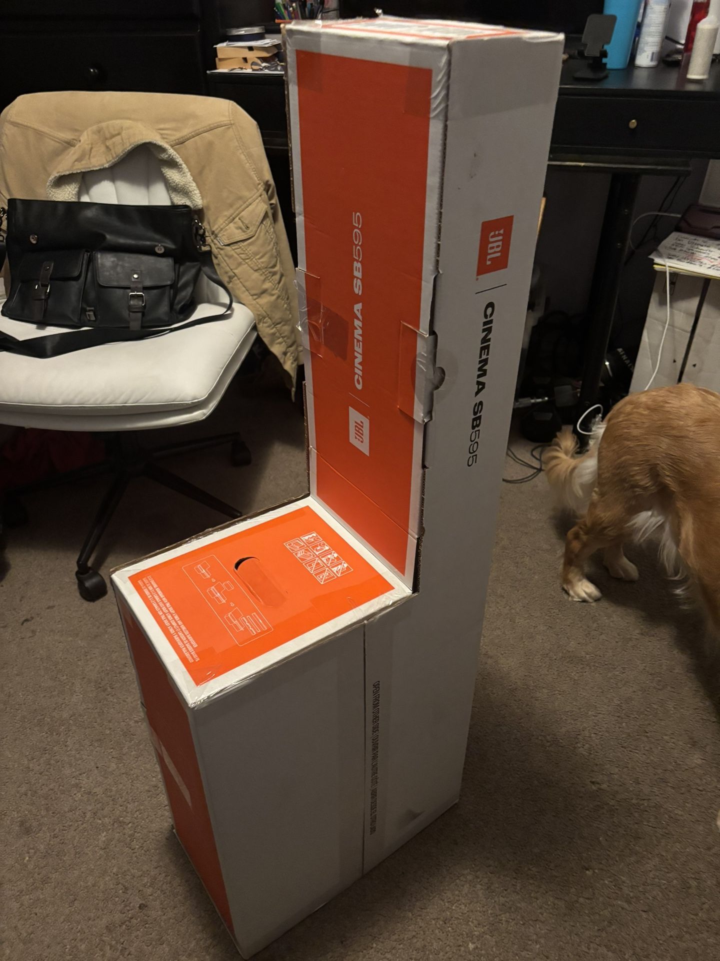 JBL Cinema (SB595) 5,1 Dolby Atmos Soundbar System | 440W Peak Power + Wireless Subwoofer- JBL Signature Sound