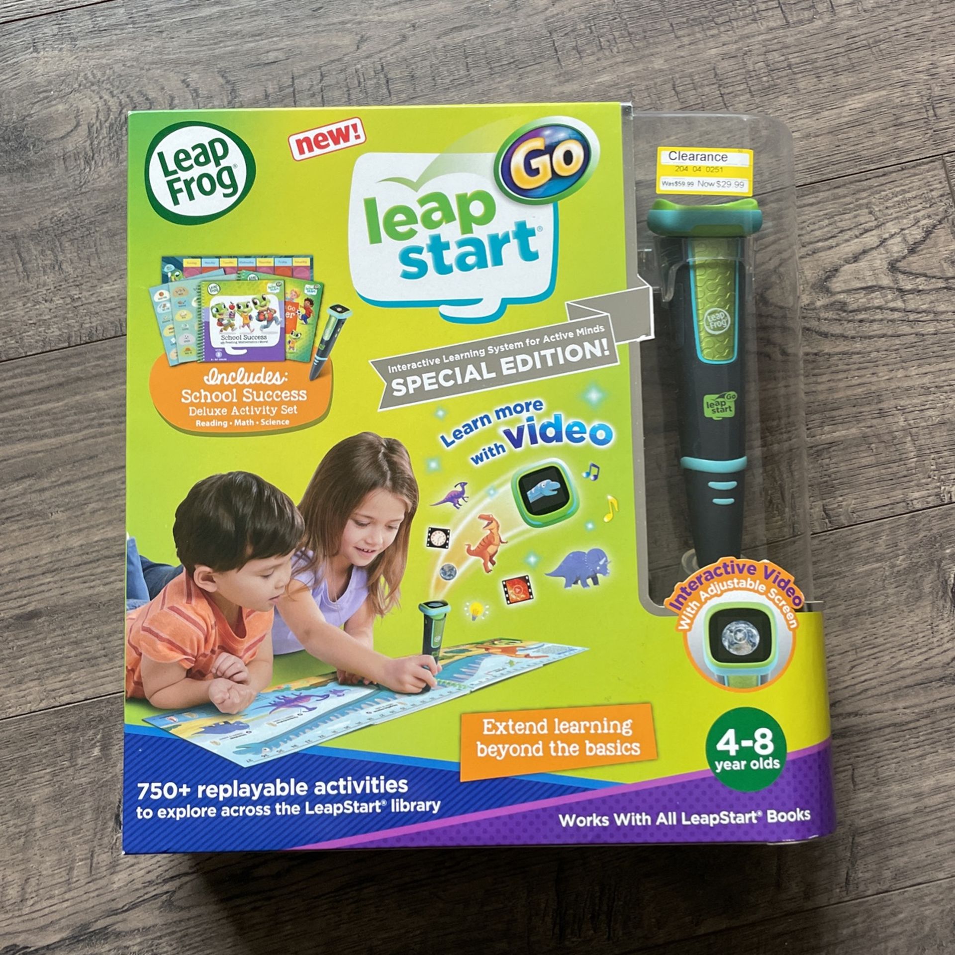 New In Box Leapfrog LeapStart Go Pen