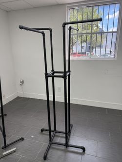 For Adjustable Black Industrial Racks ($75 Ea) X4 