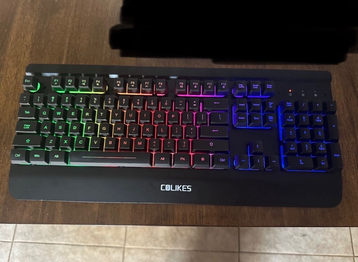 Colikes LED Gaming Keyboard With USB