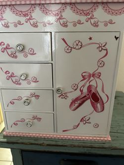 Girls Ballet Jewelry Box