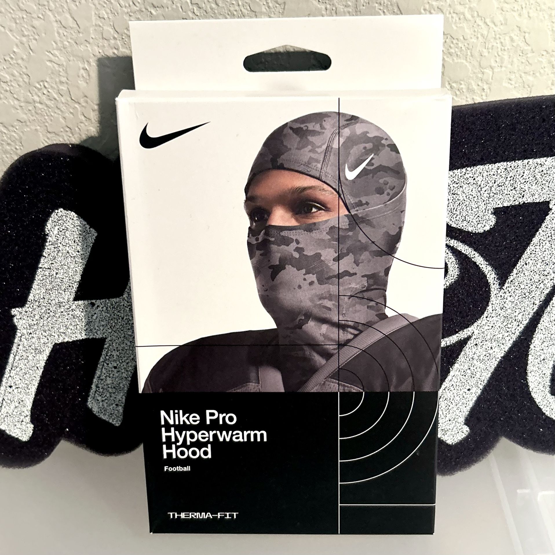 Brand New Grey Camo Nike Pro Therma Fit Hood(Nike Ski Mask/Shiesty)