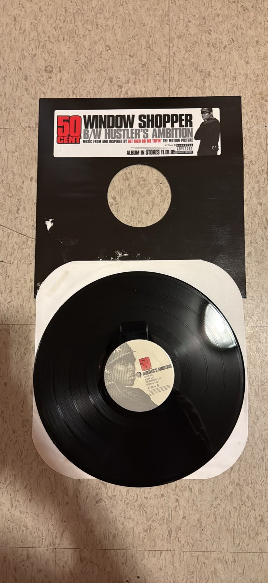 50 Cent Hustler’s Ambition Record