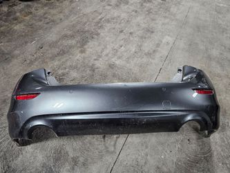 2014-2017 Infiniti Q50 rear bumper with parking sensors