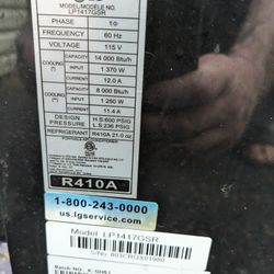 14000 BTU LG Room AC