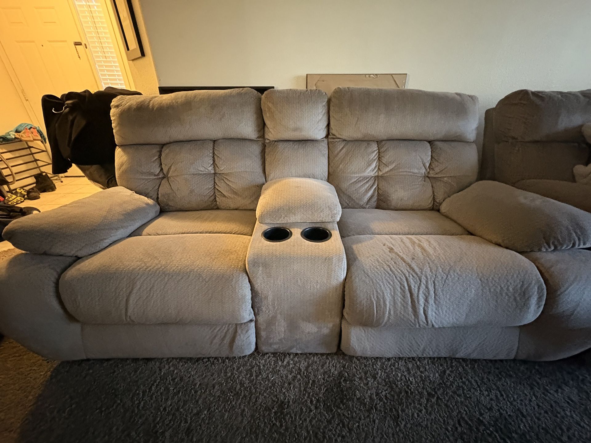 Couch Set Recliners 3 Piece In Total