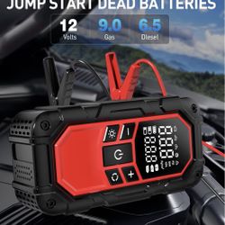 Jump Stater With Air Compresor 