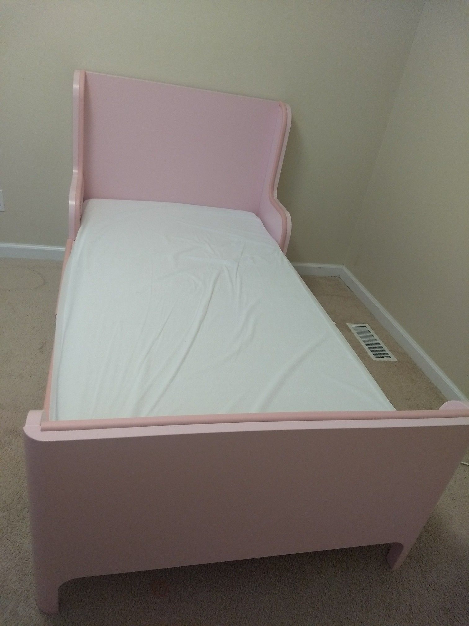 Ikea busunge kids bed frame and mattress