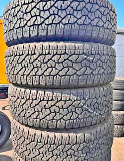 275 65 20 Goodyear tires Con 80% de Vida Las 4