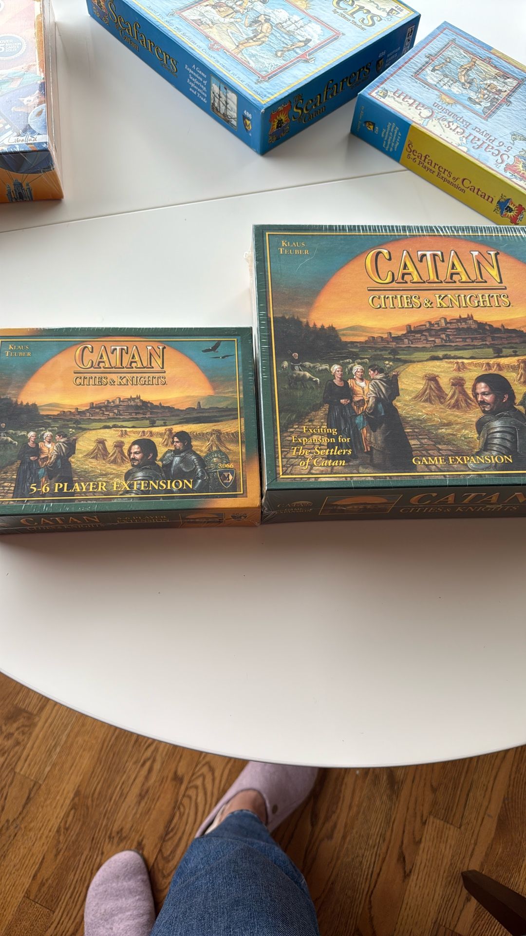 Catan Cities & Knights With Expansion Set