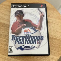 Tiger woods PGA Tour 2001 PS2
