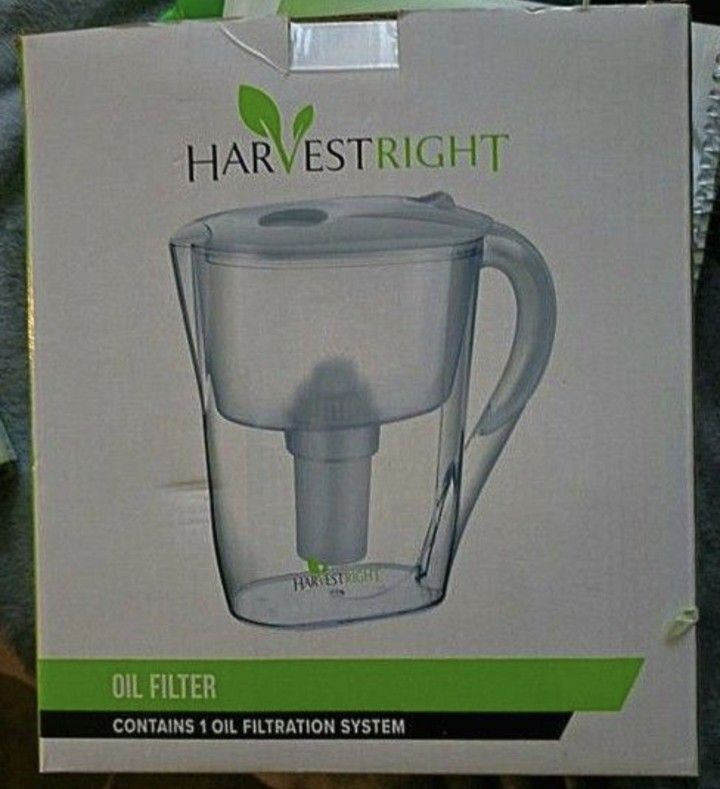 Harvest Right Oil Filter Pitcher – New in Box | Freeze Dryer Oil Filtration System