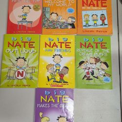 Big Nate Comic Set Of 7 