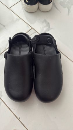 BN Nike Black Clogs with Back Strap